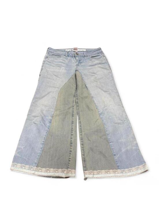 Denim - peoples liberation reworked capris